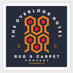 The Overlook Hotel Rug & Carpet Company - Est. 1980 Sticker